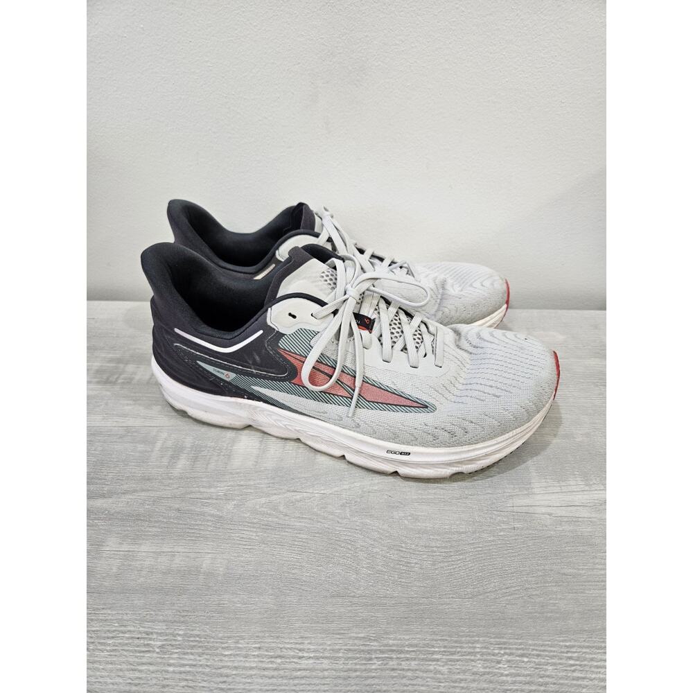 Altra Mens Torin 6 Gray Red Running Shoes Mens Size 10.5 Walking